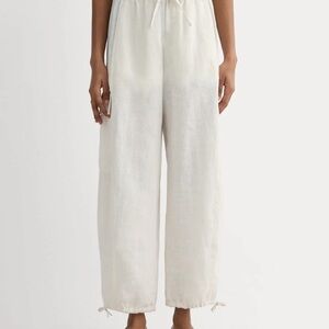 Everlane The Cargo Curve Pant in Linen NWT